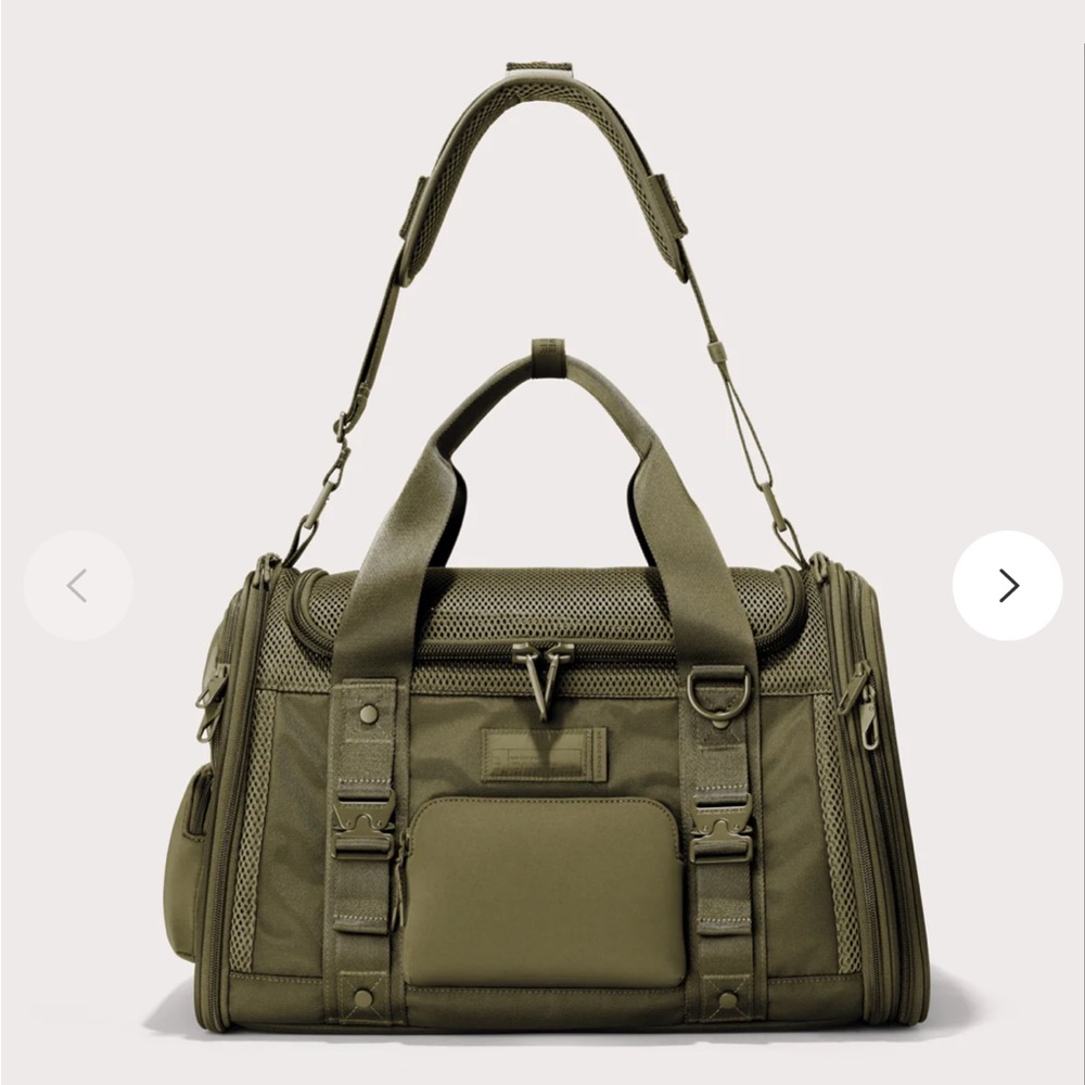 Dagne Dover Kyoto Pet Carrier Large Dark Moss